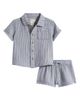 Little Planet Little Planet Short Sleeve Organic Cotton Button-Up Shirt & Shorts Set - 1
