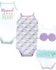 Little Treasure Little Treasure 3Pk Sleeveless Bodysuits - 1