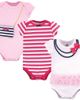 Little Treasure Little Treasure Breathable Cotton Bodysuits - 1