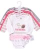 Little Treasure Little Treasure Essential 5-Pack Long-Sleeve Bodysuits - 2