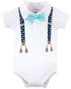 Little Treasure Little Treasure Everyday Cotton Snapsuits - 4