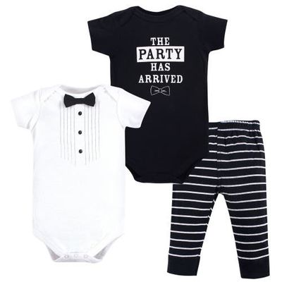 Little Treasure Little Treasure Soft Cotton Two-Piece Outfit for Little Gentlemen