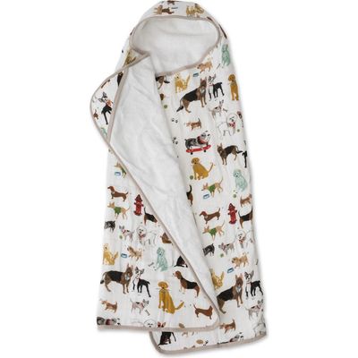 little unicorn little unicorn Cotton Muslin & Terry Hooded Towel
