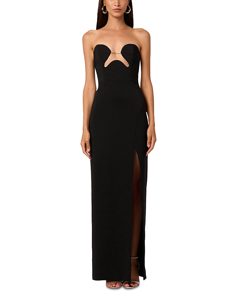 Liv Foster Liv Foster Madison Crepe Long Dress