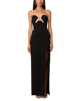 Liv Foster Liv Foster Madison Crepe Long Dress