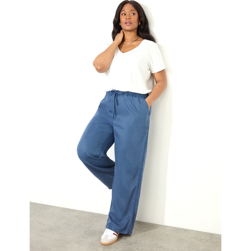 Live Unlimited Live Unlimited Drawstring Wide Leg Pants