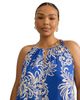 Live Unlimited Live Unlimited Floral Print Halter Neck Maxi Dress - 2