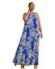 Live Unlimited Live Unlimited Floral Print Halter Neck Maxi Dress - 4