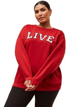 Live Unlimited Live Unlimited Oversized Sweatshirt