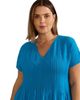 Live Unlimited Live Unlimited Pintuck Midi Dress - 2