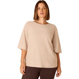 Live Unlimited Live Unlimited Short Sleeve Knitted Sweater