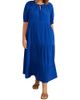 Live Unlimited Live Unlimited Tiered V-Neck Midaxi Dress - 1