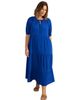 Live Unlimited Live Unlimited Tiered V-Neck Midaxi Dress - 3