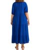 Live Unlimited Live Unlimited Tiered V-Neck Midaxi Dress - 4