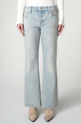 Liverpool Liverpool Dakota Low Rise Loose Flare Jeans