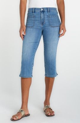 Liverpool Liverpool Denim Capris