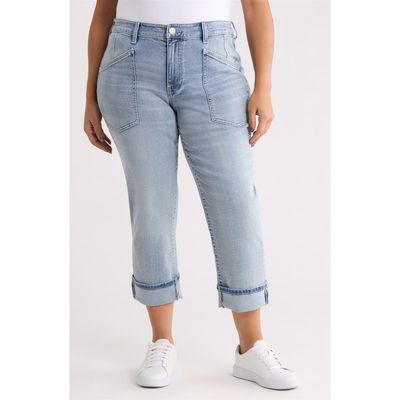 Liverpool Liverpool Marley Cuffed Crop Girlfriend Jeans