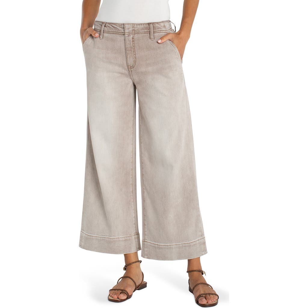Liverpool Los Angeles Liverpool Los Angeles Crop Wide Leg Jeans