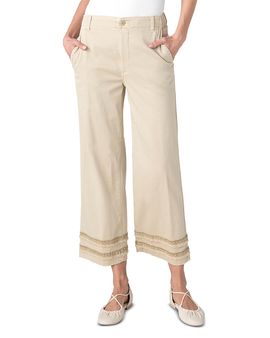 Liverpool Los Angeles Liverpool Los Angeles Crop Wide Leg Pants