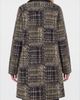 Liverpool Los Angeles Liverpool Los Angeles Faux Leather Trim Plaid Sweater Coat - 2