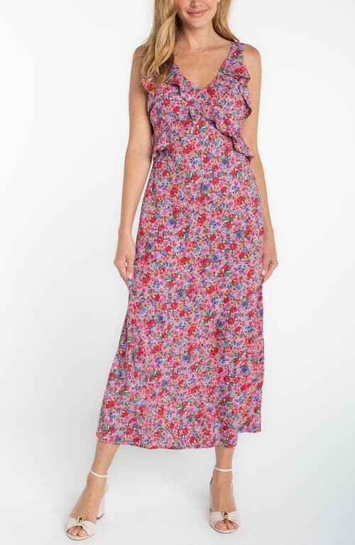 Liverpool Los Angeles Liverpool Los Angeles Floral Ruffle Maxi Dress