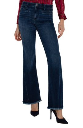 Liverpool Los Angeles Liverpool Los Angeles Hannah Welt Pocket Flare Jeans