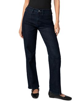 Liverpool Los Angeles Liverpool Los Angeles Kennedy High Rise Straight Leg Jeans in Midnight Eclipse
