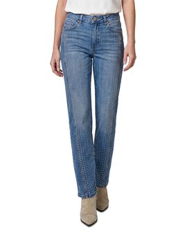 Liverpool Los Angeles Liverpool Los Angeles Kennedy Mid Rise Straight Leg Jeans in Sun Flare
