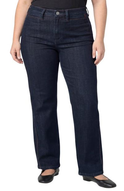 Liverpool Los Angeles Liverpool Los Angeles Kennedy Side Stitch Straight Leg Jeans