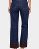 Liverpool Los Angeles Liverpool Los Angeles Kennedy Velvet Cuff Straight Leg Jeans - 2