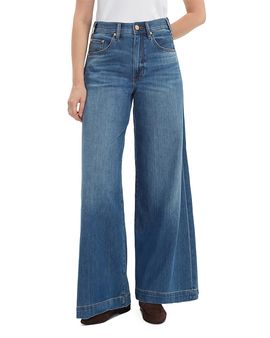 Liverpool Los Angeles Liverpool Los Angeles Kit High Rise Wide Leg Jeans in Autumn Fade