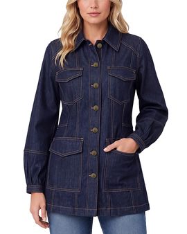 Liverpool Los Angeles Liverpool Los Angeles Lantern Sleeve Denim Jacket
