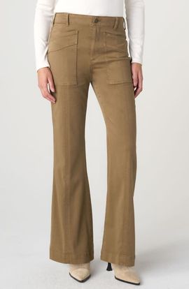 Liverpool Los Angeles Liverpool Los Angeles Patch Pocket Stretch Cotton Blend Pants