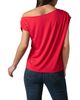 Liverpool Los Angeles Liverpool Los Angeles Short Sleeve Asymmetric Off Shoulder Knit Top - 2