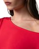 Liverpool Los Angeles Liverpool Los Angeles Short Sleeve Asymmetric Off Shoulder Knit Top - 3