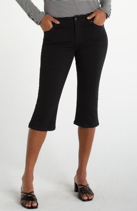 Liverpool Los Angeles Liverpool Los Angeles Slit Hem Denim Capris