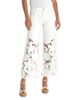 Liverpool Los Angeles Liverpool Los Angeles Stride Mid Rise Wide Leg Jeans in Ivory Bloom - 1