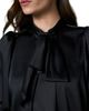 Liverpool Los Angeles Liverpool Los Angeles Tie Neck Elbow Length Puff Sleeve Top - 3