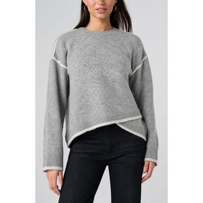 Liverpool Los Angeles Liverpool Los Angeles Tipped Tulip Hem Sweater