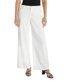 Liverpool Los Angeles Liverpool Los Angeles Weekender High Rise Wide Leg Jeans in White