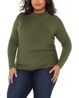 Liverpool Los Angeles Plus Liverpool Los Angeles Plus Mock Neck Top