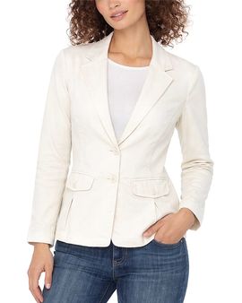 Liverpool Los Angeles Plus Liverpool Los Angeles Plus Peplum Blazer