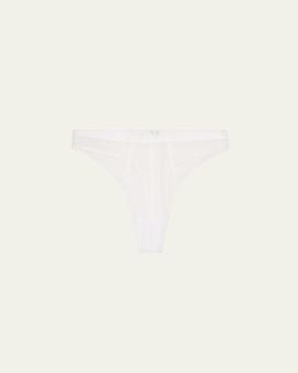 Livy Blue Monday Stretch Tulle Tanga