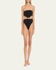 Livy Strapless Cutout One-Piece Swimsuit - 2