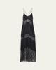 Livy Sully Floral Lace & Silk Satin Maxi Dress - 1