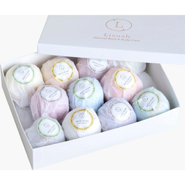 Lizush Lizush 12 Assorted Bath Bombs Gift Box
