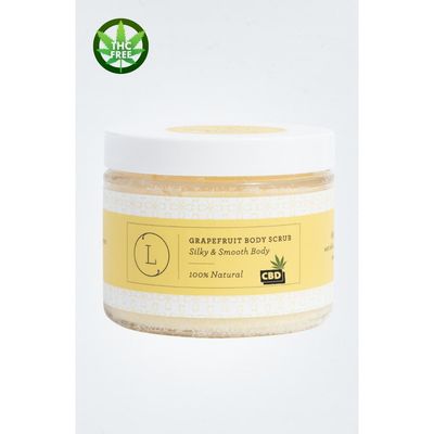 Lizush Lizush CBD Grapefruit Body Salt Scrub