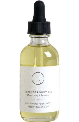 Lizush Lizush Lavender Body Oil, Natural Moisturizing Body Oil
