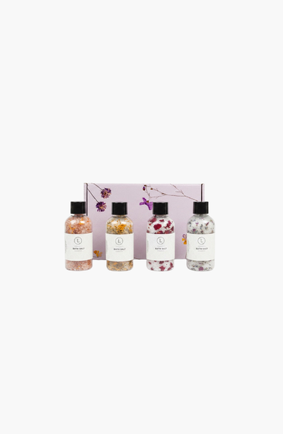 Lizush Lizush Luxurious Natural Bath Salts Discovery Set