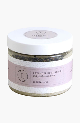 Lizush Lizush Natural Body Scrub, Lavender Body Salt Scrub